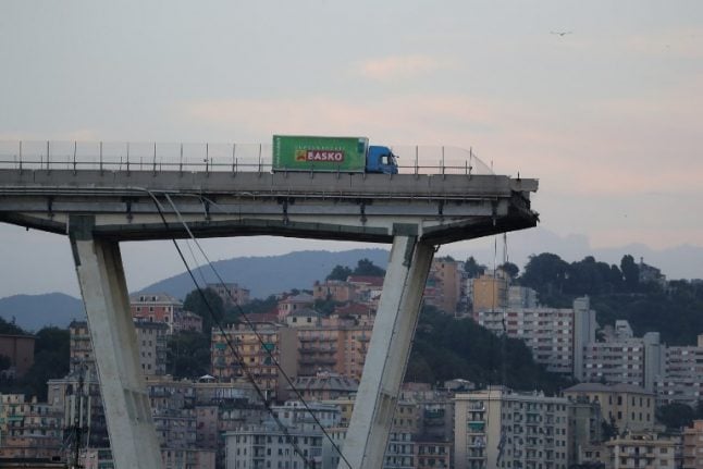 Italy investigating 20 people over Genoa bridge collapse