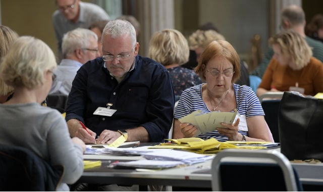 Swedish Election Authority finishes vote count