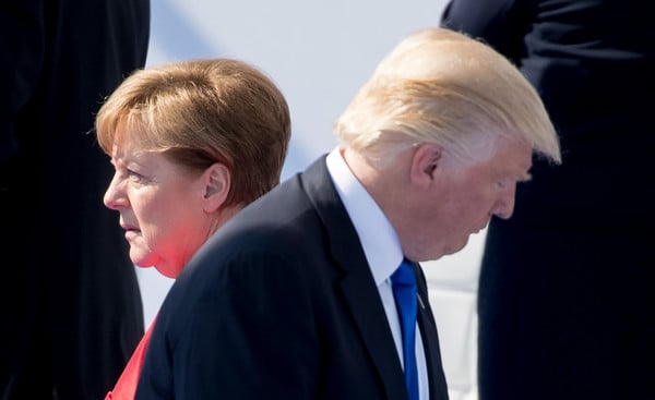 Merkel warns Trump against 'destroying' UN