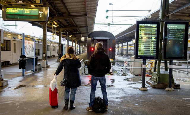 Trains and ferries cancelled as storm approaches western Sweden