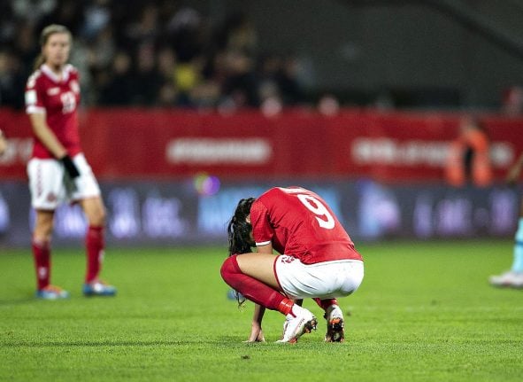 Danish national team fails to qualify for World Cup