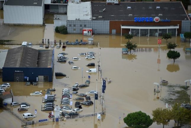 In Pictures: Deadly floods hit Carcassonne area of south-western France