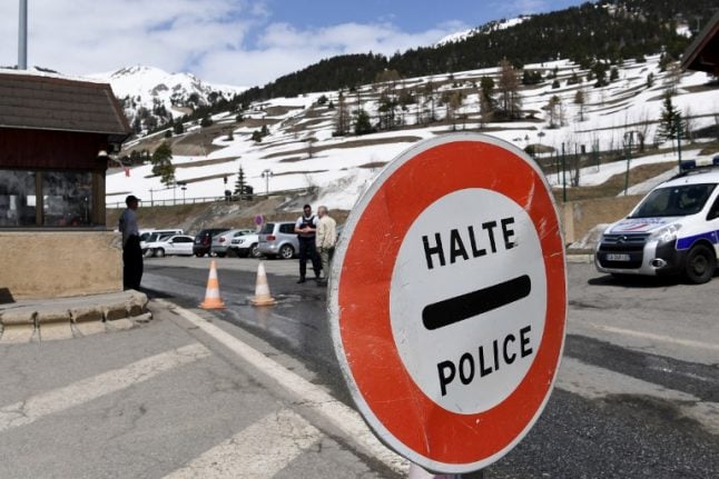 French police admit taking two migrants over the Italian border 'by mistake'