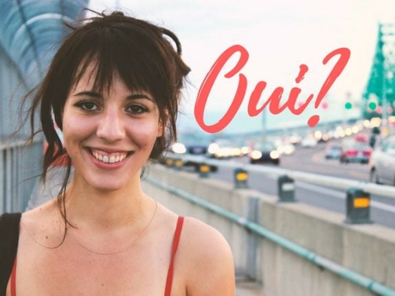 Why do French women (and some men) inhale their 'oui'?