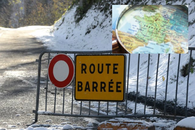 Glance around France: Winter weather leads to road closures in the Alps and sniffer dogs arrive in Nice