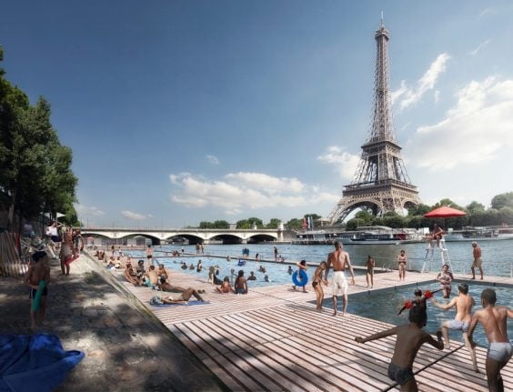 A dip in the Seine? Five pools set to open in Paris river by 2025