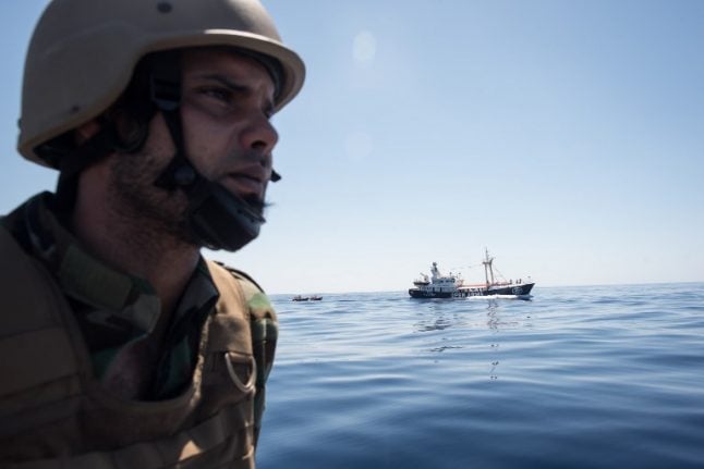 Libyan coastguard fires on Italian fishing boats, detains crew