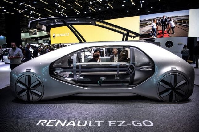 At Paris Motor Show, electric cars are the future – just ‘not right away’