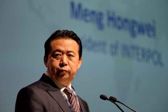 Interpol says Chinese chief Meng has resigned