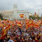 Catalans march for unity on Spain’s national day