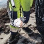 Mystery white balls wash up on Skåne coast
