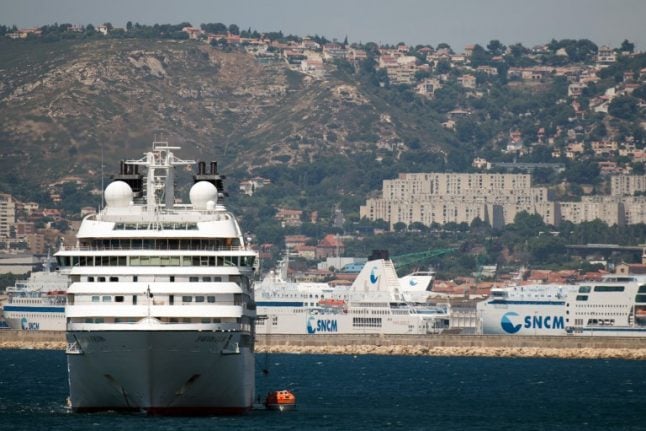 Marseille puts American cruise ship captain on trial over pollution