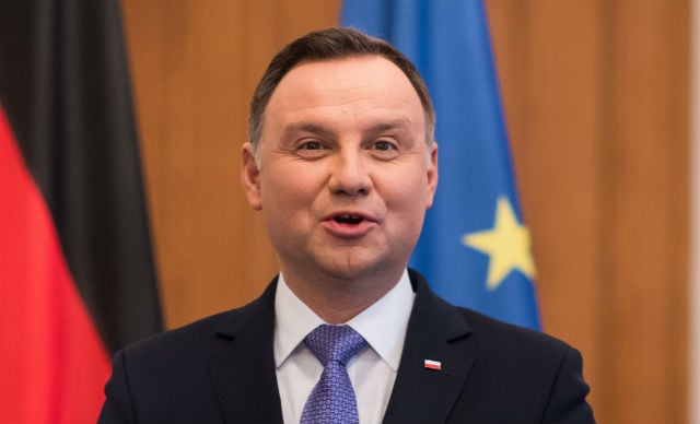 Polish president demands war reparations from Germany
