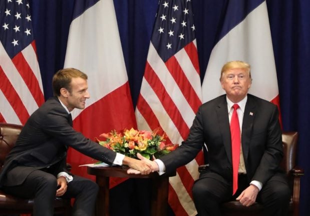 Macron defends 'importance' of Russia nuclear weapons treaty in call with Trump