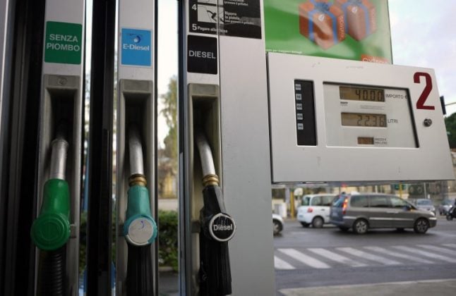 What you need to know about Italy’s new petrol pump labels