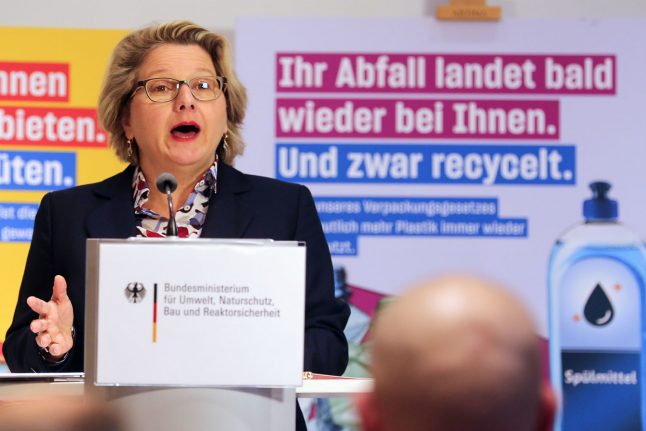 How Germany’s environment minister plans to turn around plastic use