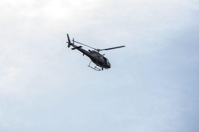 Danish town complains over noise as police use helicopter to search for missing woman