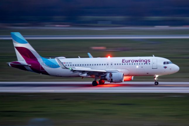 Flight cancellations as Eurowings employees strike in Düsseldorf