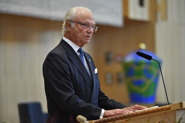 Sweden's king cancels planned trip to China