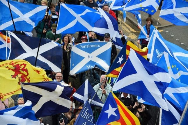 Spain says independent Scotland could join EU