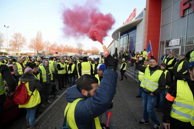 In Pictures: France’s ‘yellow vests’ fuel protests