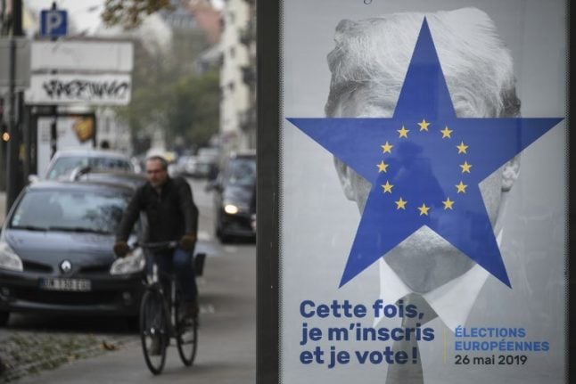 'Vote or get this': France uses Trump's face to spur people to vote