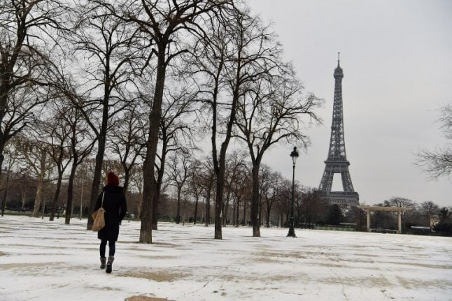 Snow forecast for Paris as Lyon is placed on alert for winter weather