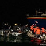 French authorities pick up eight migrants in Channel