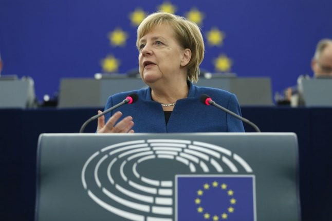 Merkel calls for a 'real, true' European army