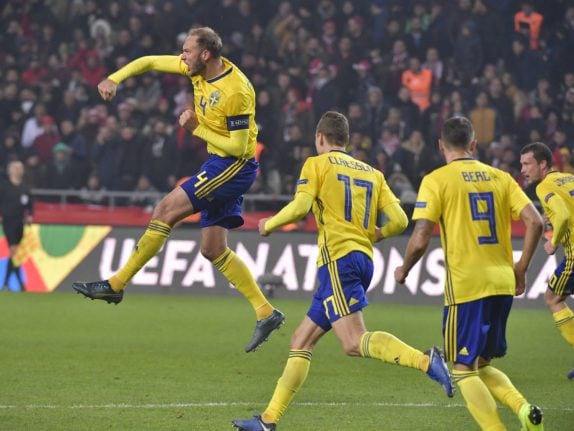 Sweden hold on to Nations League promotion hopes with Turkey win