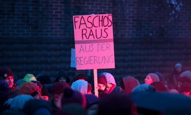 Thousands protest against far-right party in Austria's government