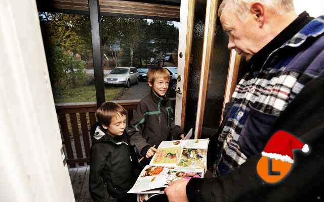 #SwedishChristmas: The children selling magazines on your doorstep
