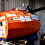 Seventy one-year-old man in a barrel aims to drift across Atlantic from Spain