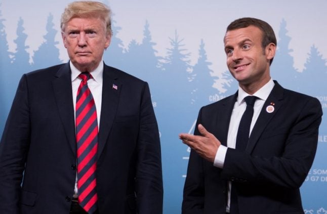 Trump says Macron's fuel tax U-turn proves him right