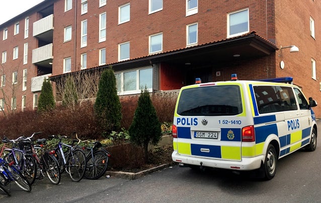 One person detained on terror charges in western Sweden following police raids
