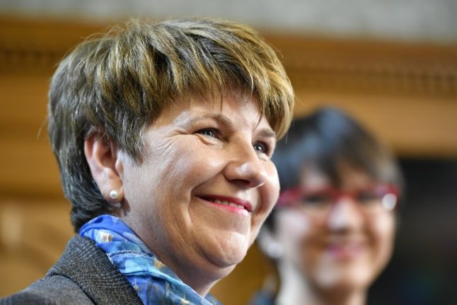 Switzerland gets first-ever female defence minister