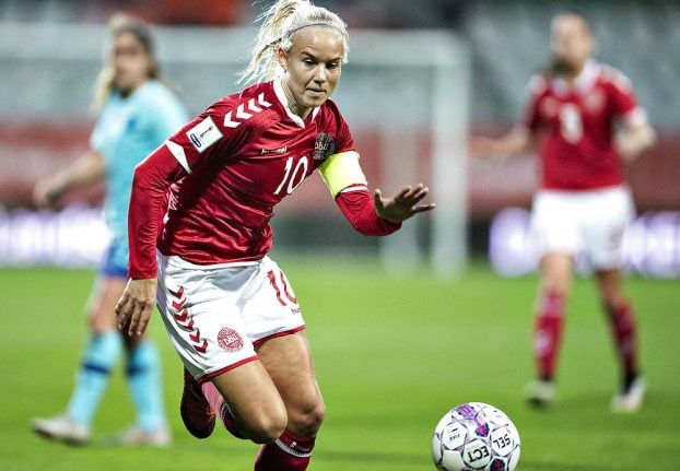British newspaper names Denmark captain world’s best female footballer