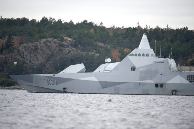 Brit and Belgian arrested for breaking into Swedish naval base