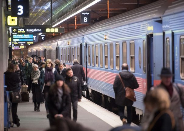 Good news for Sweden rail commuters after 'rough year'