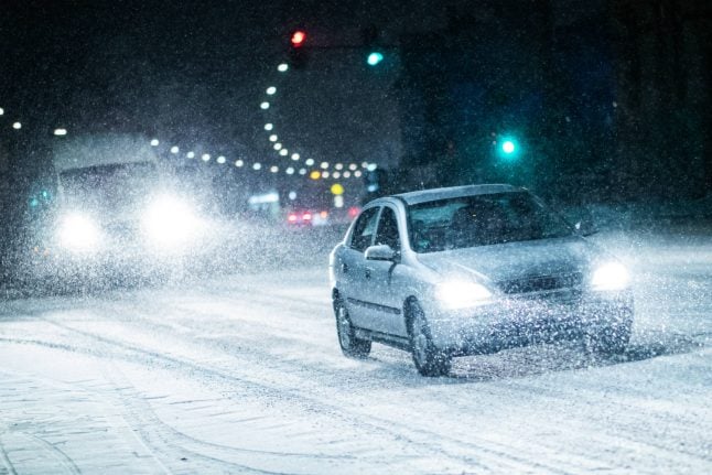 Icy roads and low temperatures cause disruption across Germany