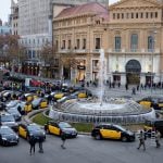 Now Barcelona taxis go on strike too