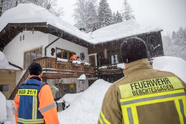 IN PICTURES: Snow and storms hit Germany