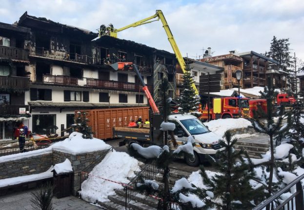 Courchevel blaze: 'There were people in tears... it was chaos'
