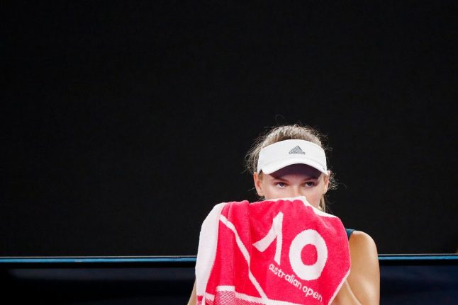 Reigning champion Wozniacki bows out of Australian Open
