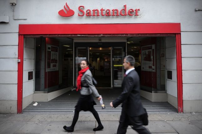 Spain's Santander to shut UK branches as online banking surges