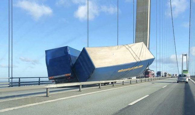 Denmark’s Great Belt Bridge closed for four hours after accident