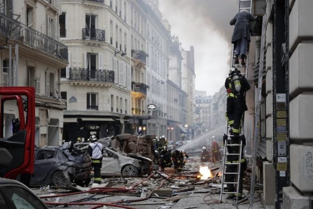 In IMAGES: Paris street left devastated by deadly explosion at bakery