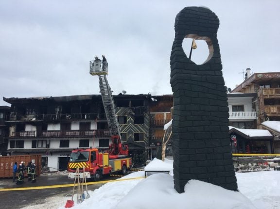 Deadly fire at French ski resort Courchevel 'may have been arson'