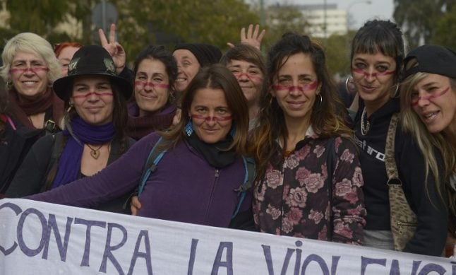 Spanish feminists rally against far-right 'sexist' party