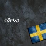 Swedish word of the day: särbo